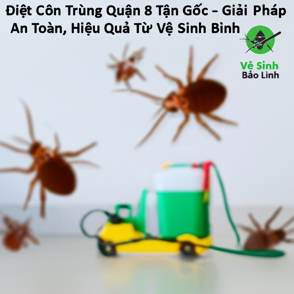Hình minh họa cho bài viết: Diệt Côn Trùng Quận 8 Tận Gốc - Giải Pháp An Toàn, Hiệu Quả Từ Vệ Sinh Bảo Linh