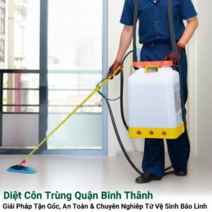 Diệt Côn Trùng Quận Bình Thạnh: Giải Pháp Tận Gốc, An Toàn & Chuyên Nghiệp Từ Vệ Sinh Bảo Linh