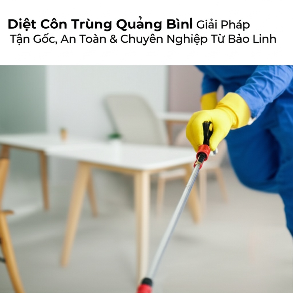 Hình minh họa cho bài viết: Diệt Côn Trùng Quảng Bình: Giải Pháp Tận Gốc, An Toàn & Chuyên Nghiệp Từ Bảo Linh