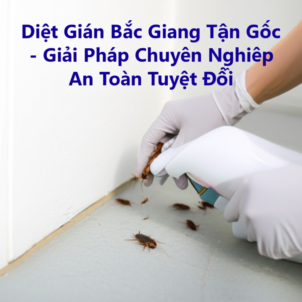 Hình minh họa cho bài viết: Diệt Gián Bắc Giang Tận Gốc - Giải Pháp Chuyên Nghiệp, An Toàn Tuyệt Đối