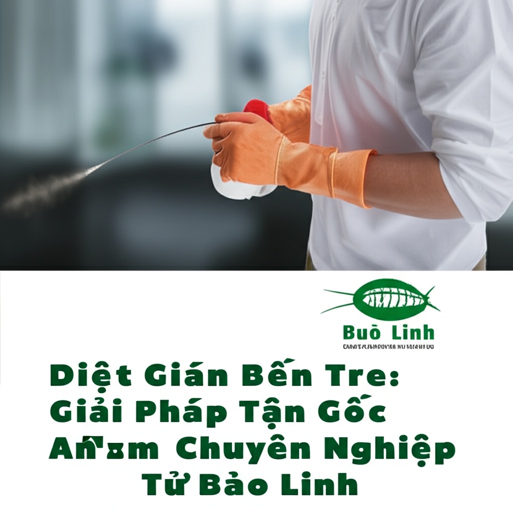 Hình minh họa cho bài viết: Diệt Gián Bến Tre: Giải Pháp Tận Gốc, An Toàn, Chuyên Nghiệp Từ Bảo Linh