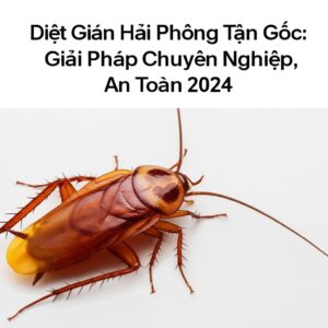 Diệt Gián Hải Phòng Tận Gốc: Giải Pháp Chuyên Nghiệp, An Toàn 2024