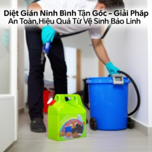 Diệt Gián Ninh Bình Tận Gốc – Giải Pháp An Toàn, Hiệu Quả Từ Vệ Sinh Bảo Linh