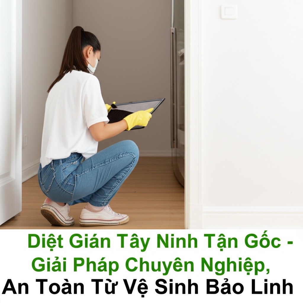 Hình minh họa cho bài viết: Diệt Gián Tây Ninh Tận Gốc - Giải Pháp Chuyên Nghiệp, An Toàn Từ Vệ Sinh Bảo Linh