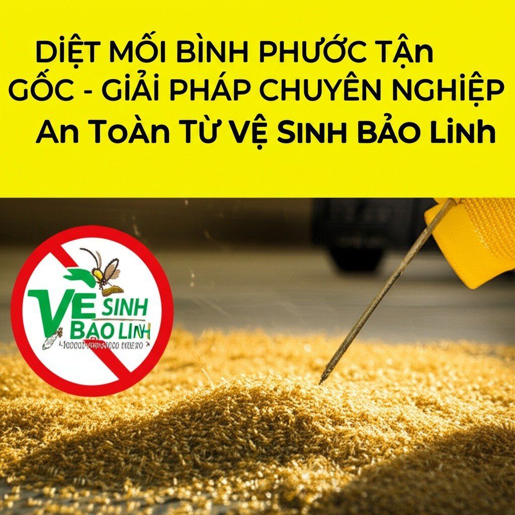 Hình minh họa cho bài viết: Diệt Mối Bình Phước Tận Gốc - Giải Pháp Chuyên Nghiệp, An Toàn Từ Vệ Sinh Bảo Linh