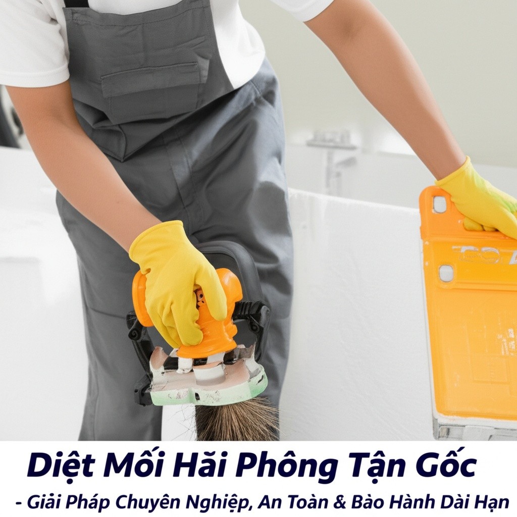 Hình minh họa cho bài viết: Diệt Mối Hải Phòng Tận Gốc - Giải Pháp Chuyên Nghiệp, An Toàn & Bảo Hành Dài Hạn