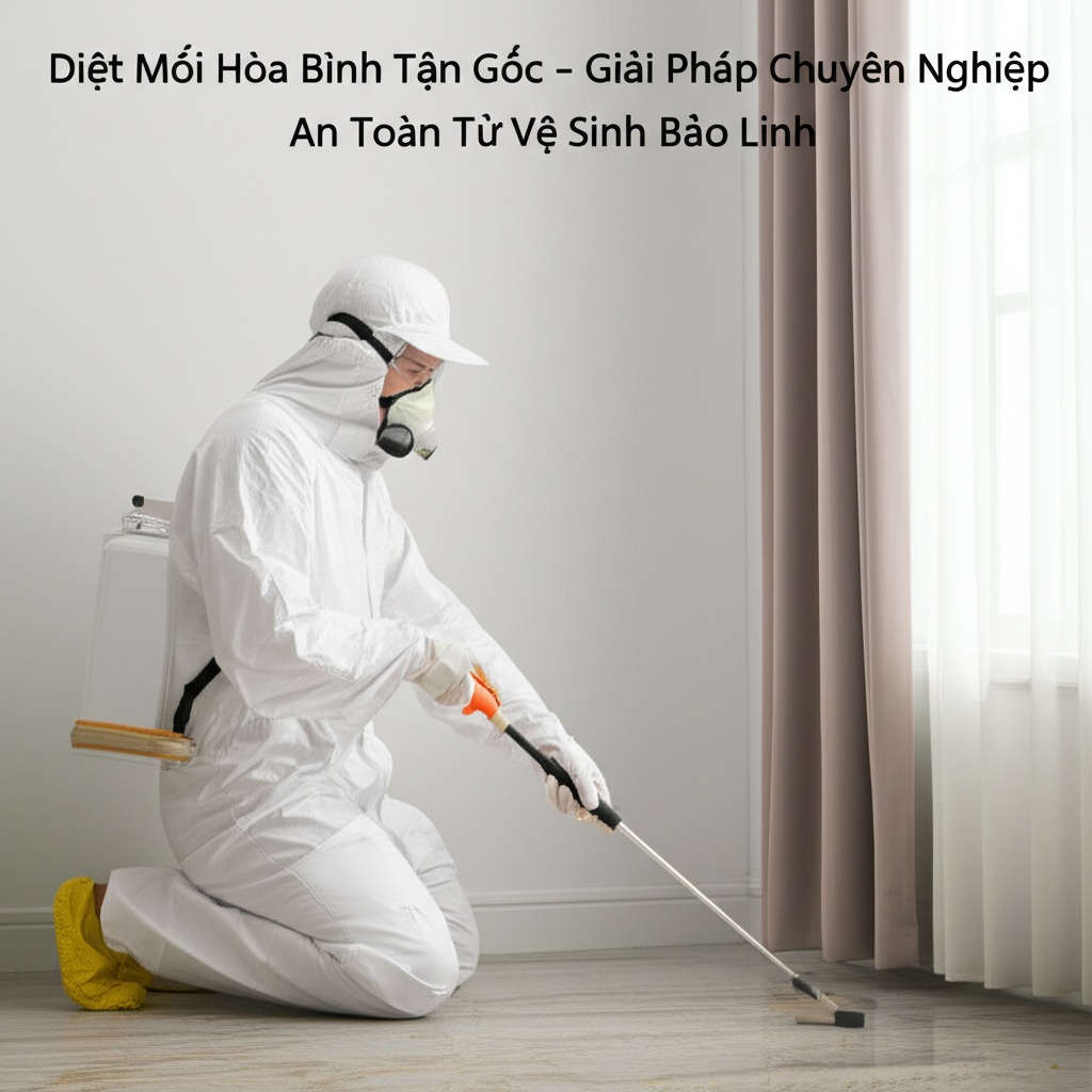 Hình minh họa cho bài viết: Diệt Mối Hòa Bình Tận Gốc - Giải Pháp Chuyên Nghiệp, An Toàn Từ Vệ Sinh Bảo Linh