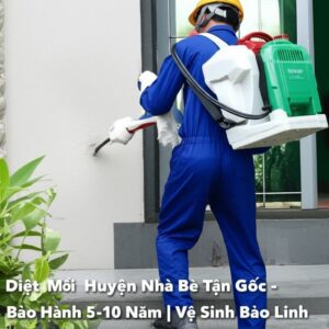Diệt Mối Huyện Nhà Bè Tận Gốc – Bảo Hành 5-10 Năm | Vệ Sinh Bảo Linh