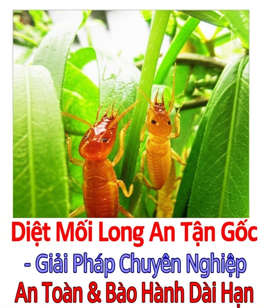 Hình minh họa cho bài viết: Diệt Mối Long An Tận Gốc - Giải Pháp Chuyên Nghiệp, An Toàn & Bảo Hành Dài Hạn