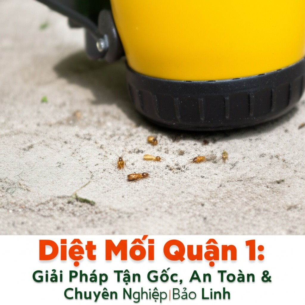 Hình minh họa cho bài viết: Diệt Mối Quận 1: Giải Pháp Tận Gốc, An Toàn & Chuyên Nghiệp | Bảo Linh