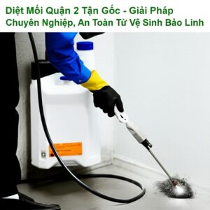 Diệt Mối Quận 2 Tận Gốc – Giải Pháp Chuyên Nghiệp, An Toàn Từ Vệ Sinh Bảo Linh