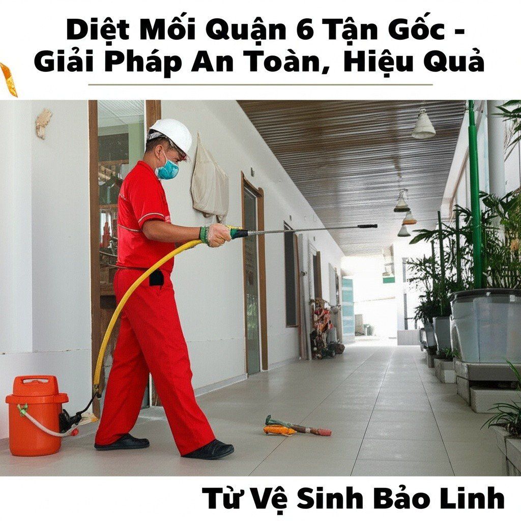 Hình minh họa cho bài viết: Diệt Mối Quận 6 Tận Gốc - Giải Pháp An Toàn, Hiệu Quả Từ Vệ Sinh Bảo Linh