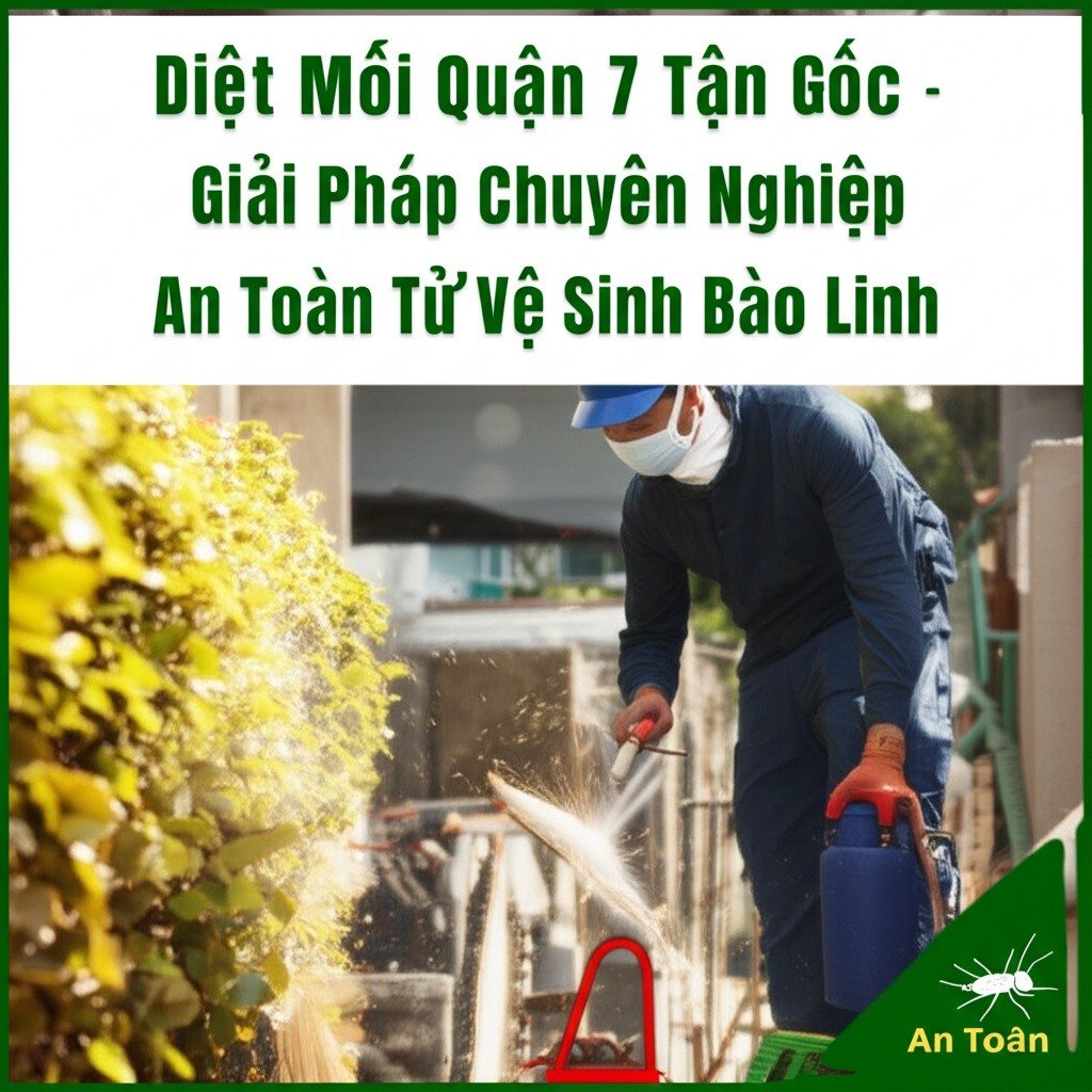 Hình minh họa cho bài viết: Diệt Mối Quận 7 Tận Gốc - Giải Pháp Chuyên Nghiệp, An Toàn Từ Vệ Sinh Bảo Linh