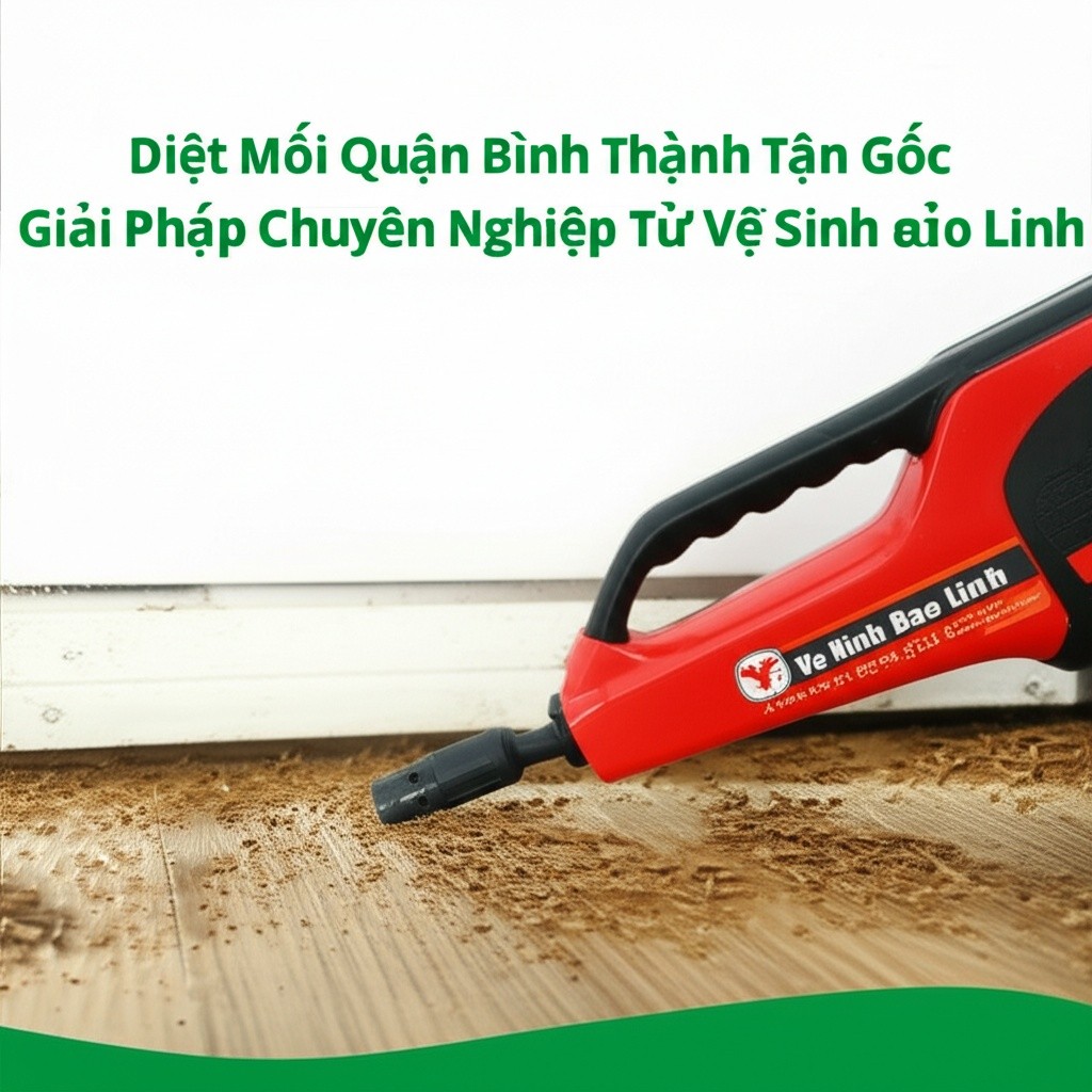 Hình minh họa cho bài viết: Diệt Mối Quận Bình Thạnh Tận Gốc - Giải Pháp Chuyên Nghiệp Từ Vệ Sinh Bảo Linh