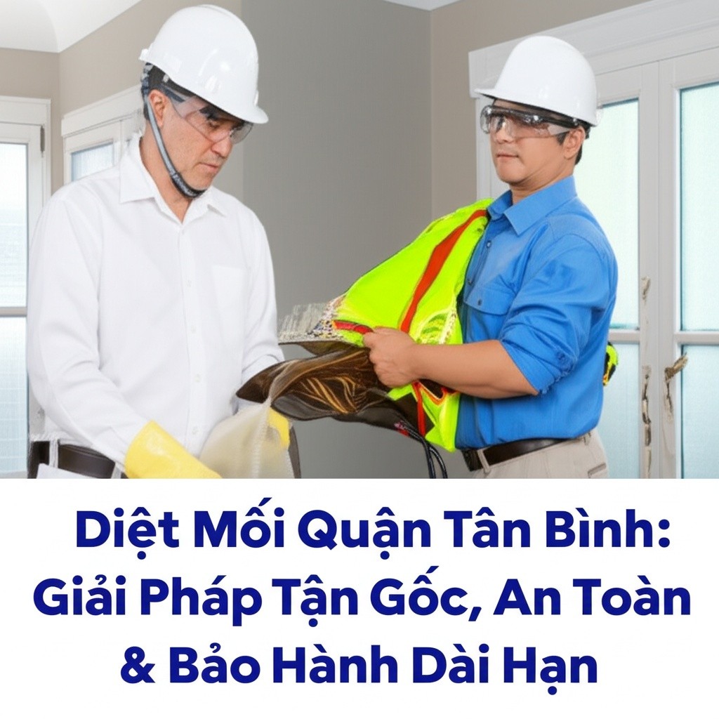 Hình minh họa cho bài viết: Diệt Mối Quận Tân Bình: Giải Pháp Tận Gốc, An Toàn & Bảo Hành Dài Hạn