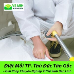 Diệt Mối TP. Thủ Đức Tận Gốc – Giải Pháp Chuyên Nghiệp Từ Vệ Sinh Bảo Linh