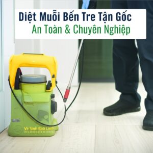 Diệt Muỗi Bến Tre Tận Gốc, An Toàn & Chuyên Nghiệp | Vệ Sinh Bảo Linh