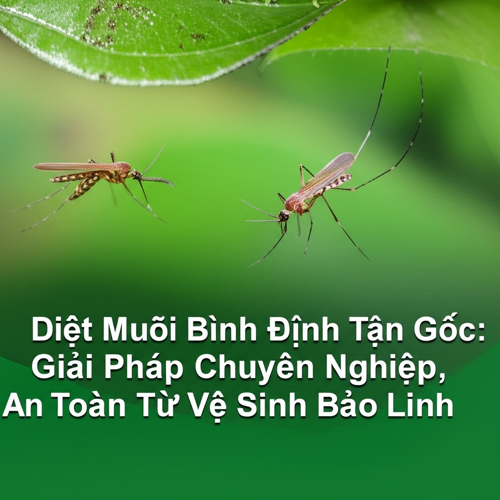 Hình minh họa cho bài viết: Diệt Muỗi Bình Định Tận Gốc: Giải Pháp Chuyên Nghiệp, An Toàn Từ Vệ Sinh Bảo Linh