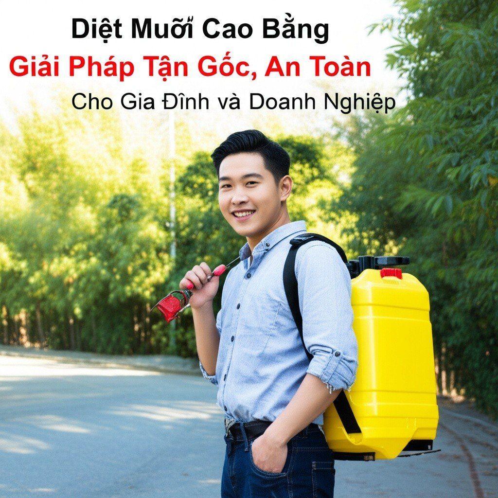 Hình minh họa cho bài viết: Diệt Muỗi Cao Bằng: Giải Pháp Tận Gốc, An Toàn Cho Gia Đình và Doanh Nghiệp