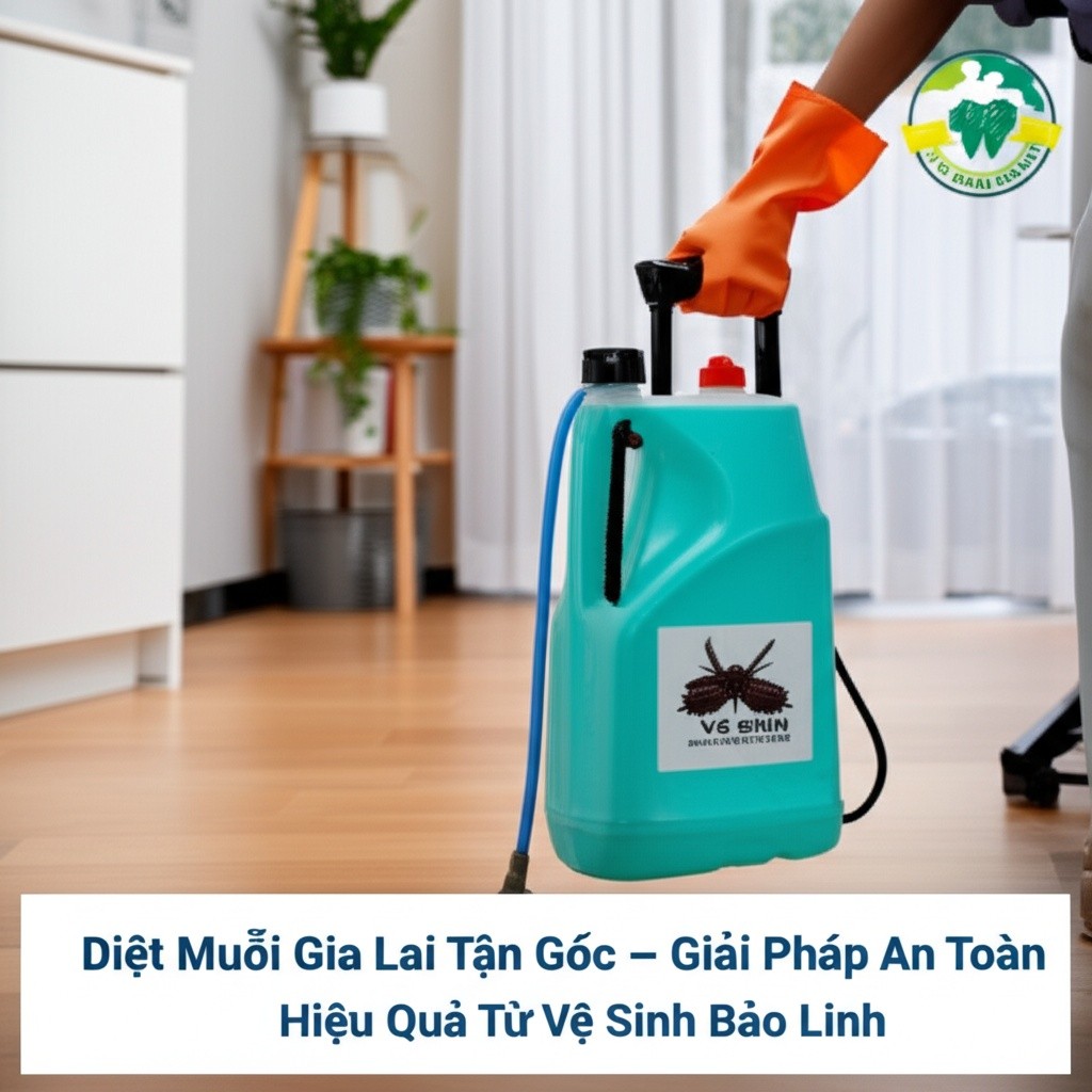 Hình minh họa cho bài viết: Diệt Muỗi Gia Lai Tận Gốc - Giải Pháp An Toàn, Hiệu Quả Từ Vệ Sinh Bảo Linh