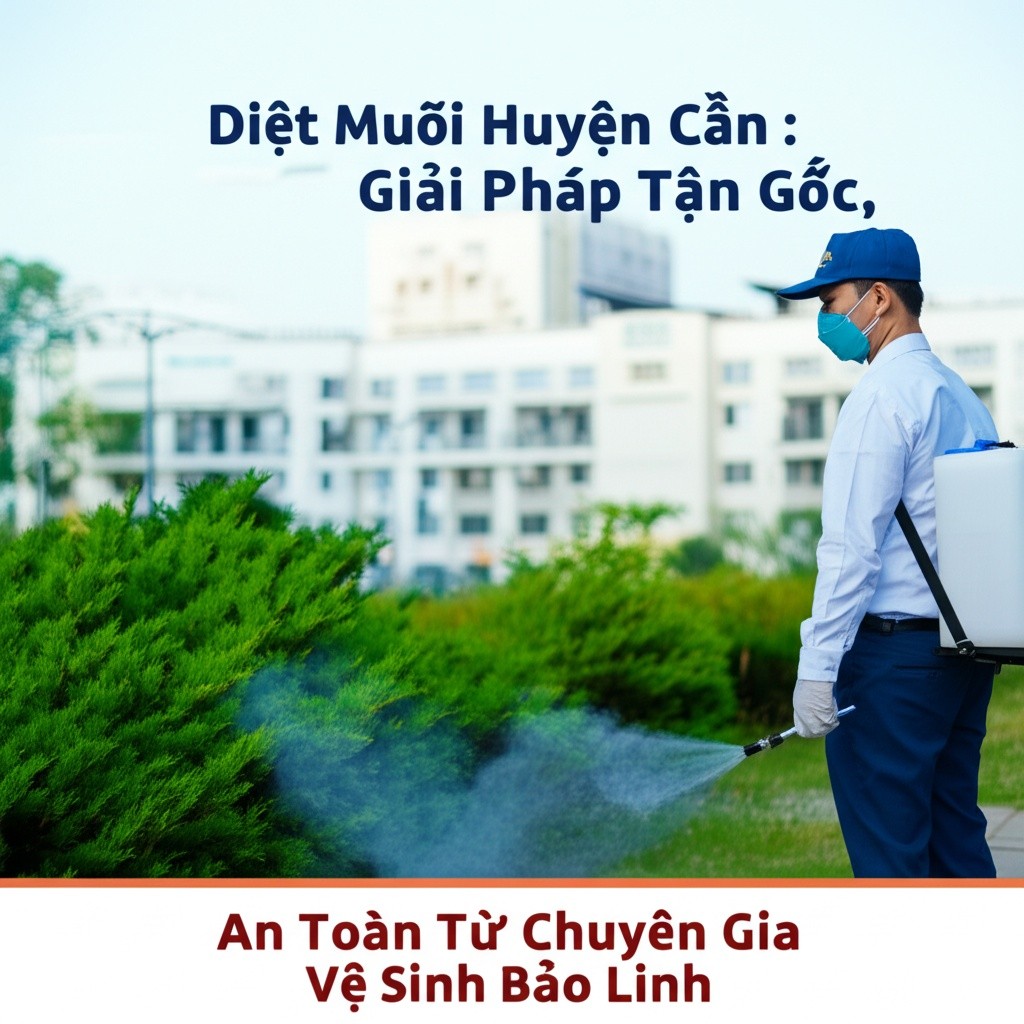 Hình minh họa cho bài viết: Diệt Muỗi Huyện Cần Giờ: Giải Pháp Tận Gốc, An Toàn Từ Chuyên Gia Vệ Sinh Bảo Linh