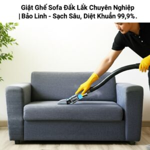 Giặt Ghế Sofa Đắk Lắk Chuyên Nghiệp | Bảo Linh – Sạch Sâu, Diệt Khuẩn 99,9%