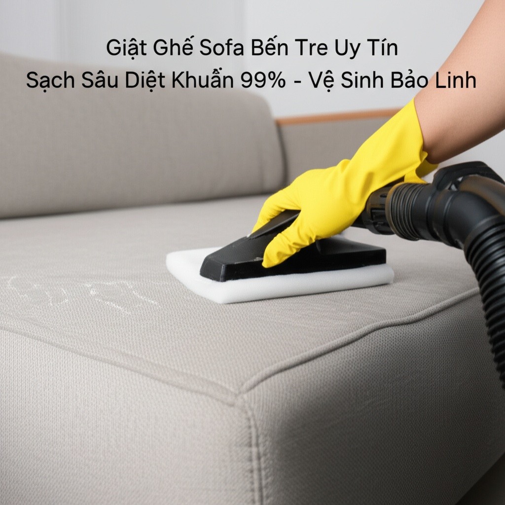 Hình minh họa cho bài viết: Giặt Ghế Sofa Bến Tre Uy Tín, Sạch Sâu Diệt Khuẩn 99% - Vệ Sinh Bảo Linh