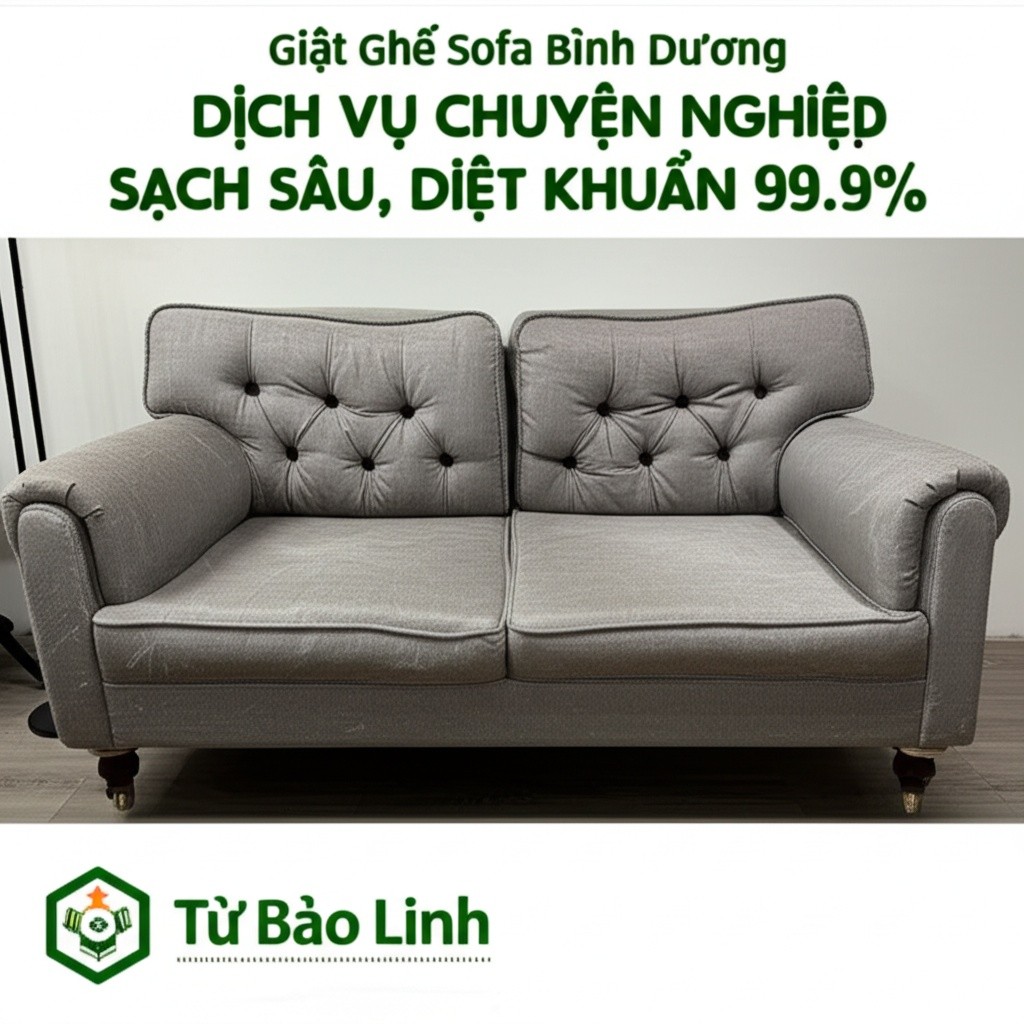Hình minh họa cho bài viết: Giặt Ghế Sofa Bình Dương: Dịch Vụ Chuyên Nghiệp, Sạch Sâu, Diệt Khuẩn 99.9% Từ Bảo Linh