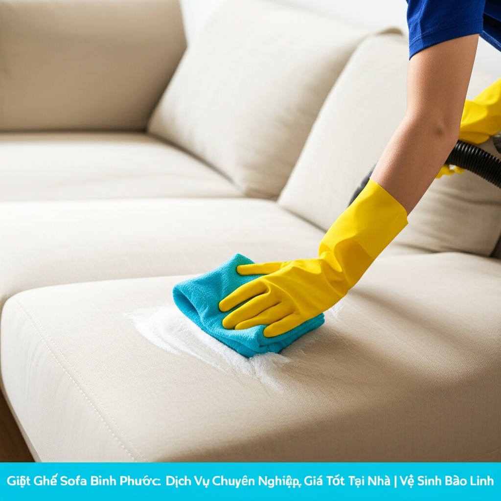 Hình minh họa cho bài viết: Giặt Ghế Sofa Bình Phước: Dịch Vụ Chuyên Nghiệp, Giá Tốt Tại Nhà | Vệ Sinh Bảo Linh