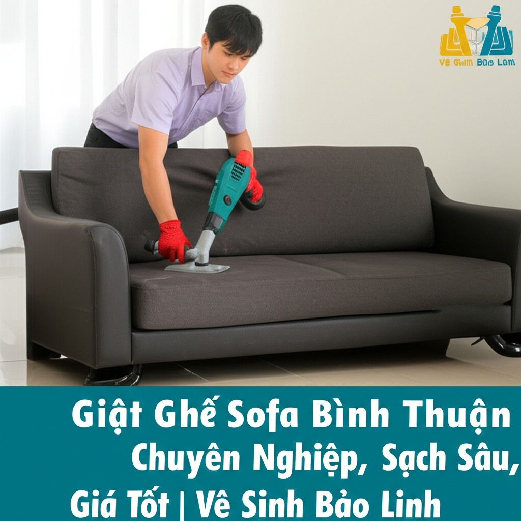 Hình minh họa cho bài viết: Giặt Ghế Sofa Bình Thuận Chuyên Nghiệp, Sạch Sâu, Giá Tốt | Vệ Sinh Bảo Linh