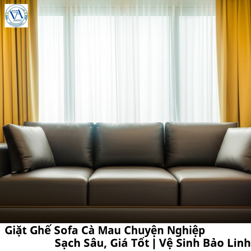 Hình minh họa cho bài viết: Giặt Ghế Sofa Cà Mau Chuyên Nghiệp, Sạch Sâu, Giá Tốt | Vệ Sinh Bảo Linh