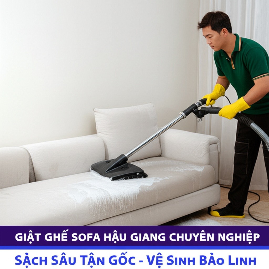 Hình minh họa cho bài viết: Giặt Ghế Sofa Hậu Giang Chuyên Nghiệp, Sạch Sâu Tận Gốc - Vệ Sinh Bảo Linh