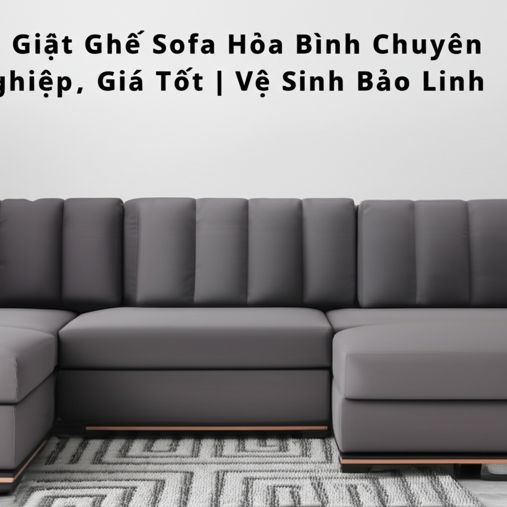 Hình minh họa cho bài viết: Giặt Ghế Sofa Hòa Bình Chuyên Nghiệp, Giá Tốt | Vệ Sinh Bảo Linh