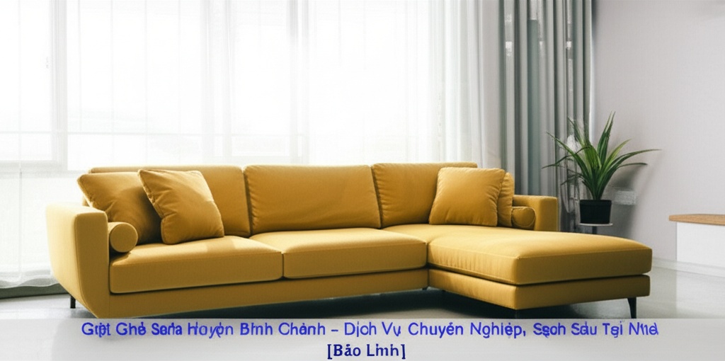 Hình minh họa cho bài viết: Giặt Ghế Sofa Huyện Bình Chánh - Dịch Vụ Chuyên Nghiệp, Sạch Sâu Tại Nhà [Bảo Linh]