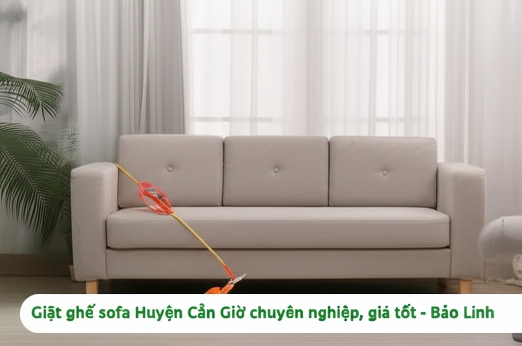 Hình minh họa cho bài viết: Giặt ghế sofa Huyện Cần Giờ chuyên nghiệp, giá tốt - Bảo Linh