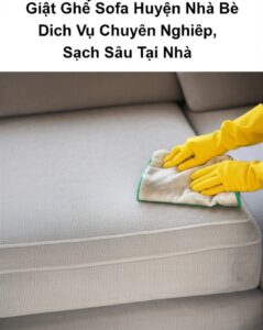 Giặt Ghế Sofa Huyện Nhà Bè: Dịch Vụ Chuyên Nghiệp, Sạch Sâu Tại Nhà
