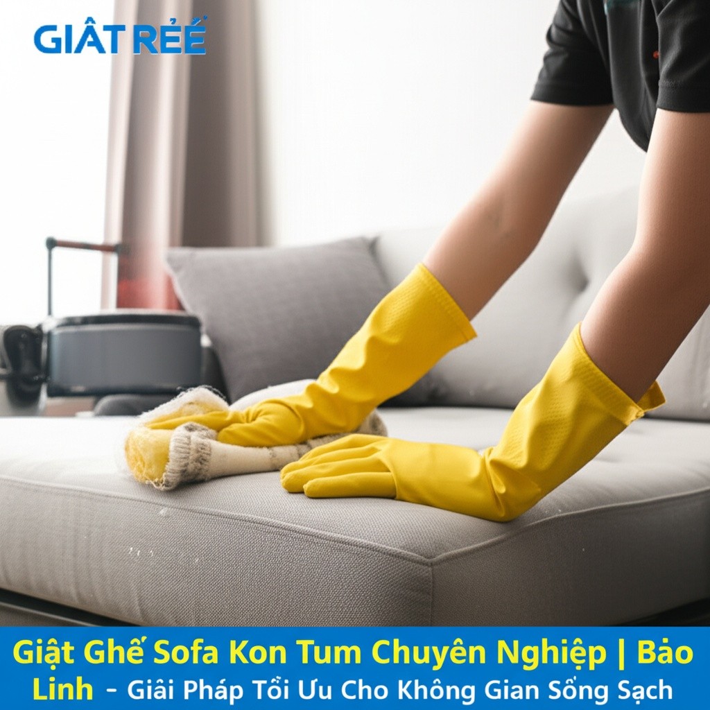 Hình minh họa cho bài viết: Giặt Ghế Sofa Kon Tum Chuyên Nghiệp | Bảo Linh - Giải Pháp Tối Ưu Cho Không Gian Sống Sạch