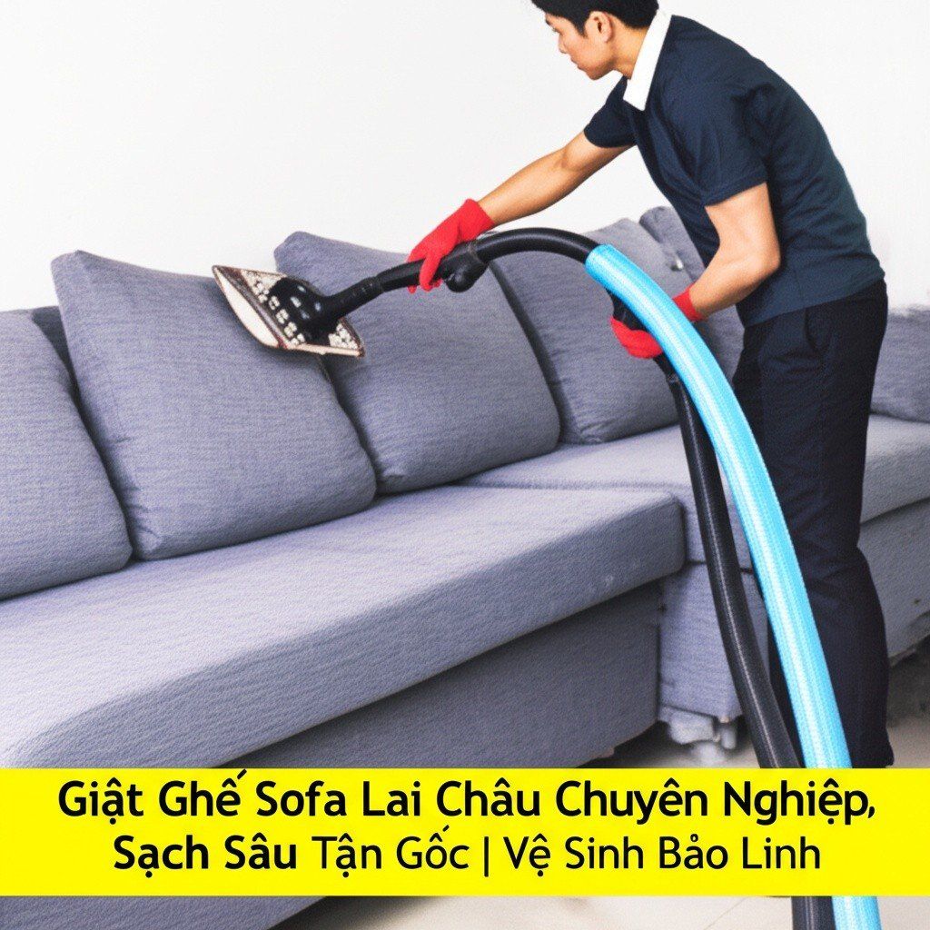 Hình minh họa cho bài viết: Giặt Ghế Sofa Lai Châu Chuyên Nghiệp, Sạch Sâu Tận Gốc | Vệ Sinh Bảo Linh