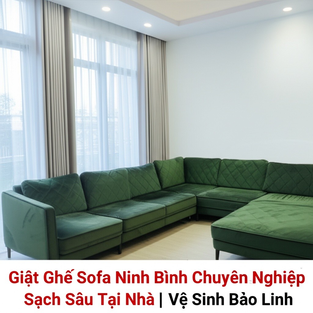 Hình minh họa cho bài viết: Giặt Ghế Sofa Ninh Bình Chuyên Nghiệp, Sạch Sâu Tại Nhà | Vệ Sinh Bảo Linh