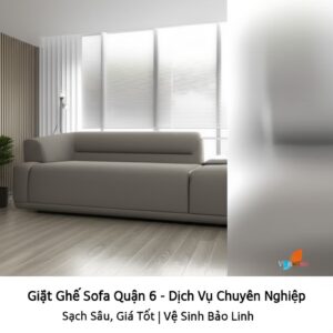 Giặt Ghế Sofa Quận 6 – Dịch Vụ Chuyên Nghiệp, Sạch Sâu, Giá Tốt | Vệ Sinh Bảo Linh