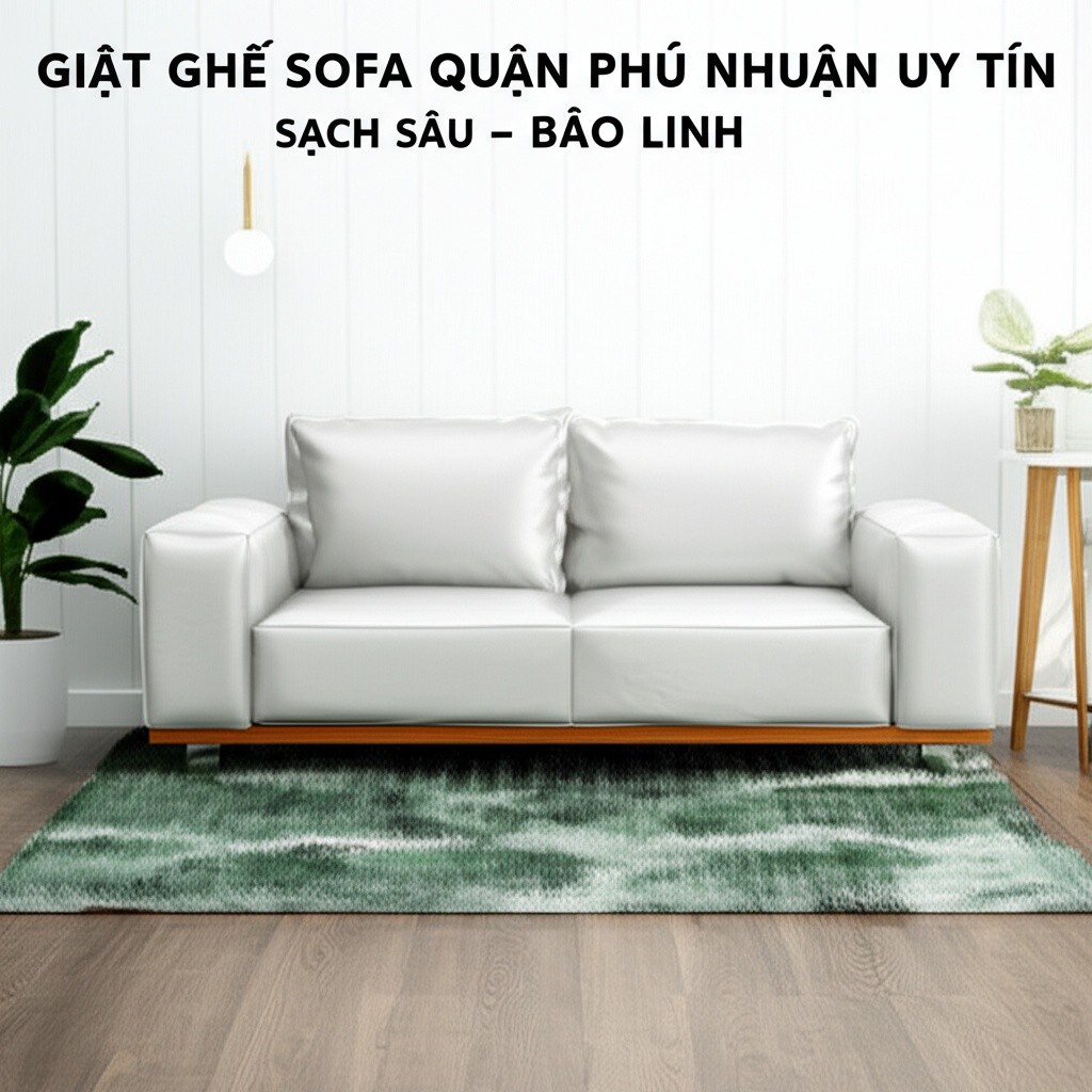 Hình minh họa cho bài viết: Giặt Ghế Sofa Quận Phú Nhuận Uy Tín, Sạch Sâu - Bảo Linh