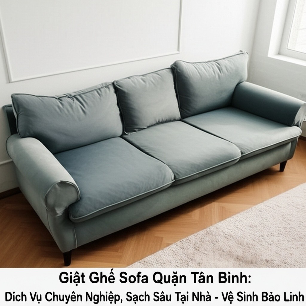 Hình minh họa cho bài viết: Giặt Ghế Sofa Quận Tân Bình: Dịch Vụ Chuyên Nghiệp, Sạch Sâu Tại Nhà - Vệ Sinh Bảo Linh