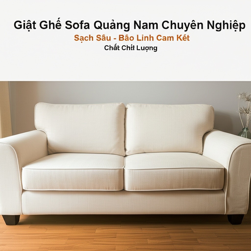 Hình minh họa cho bài viết: Giặt Ghế Sofa Quảng Nam Chuyên Nghiệp, Sạch Sâu - Bảo Linh Cam Kết Chất Lượng
