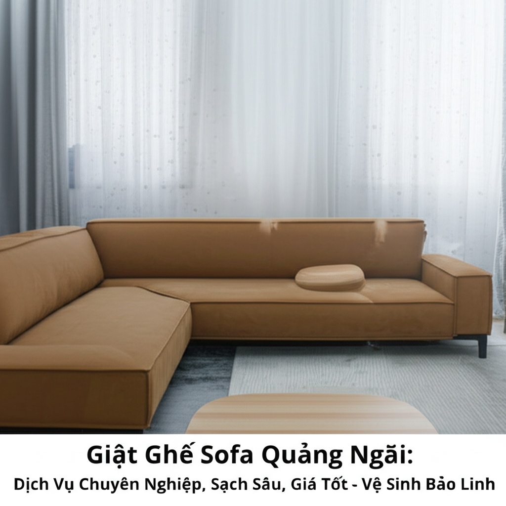 Hình minh họa cho bài viết: Giặt Ghế Sofa Quảng Ngãi: Dịch Vụ Chuyên Nghiệp, Sạch Sâu, Giá Tốt - Vệ Sinh Bảo Linh
