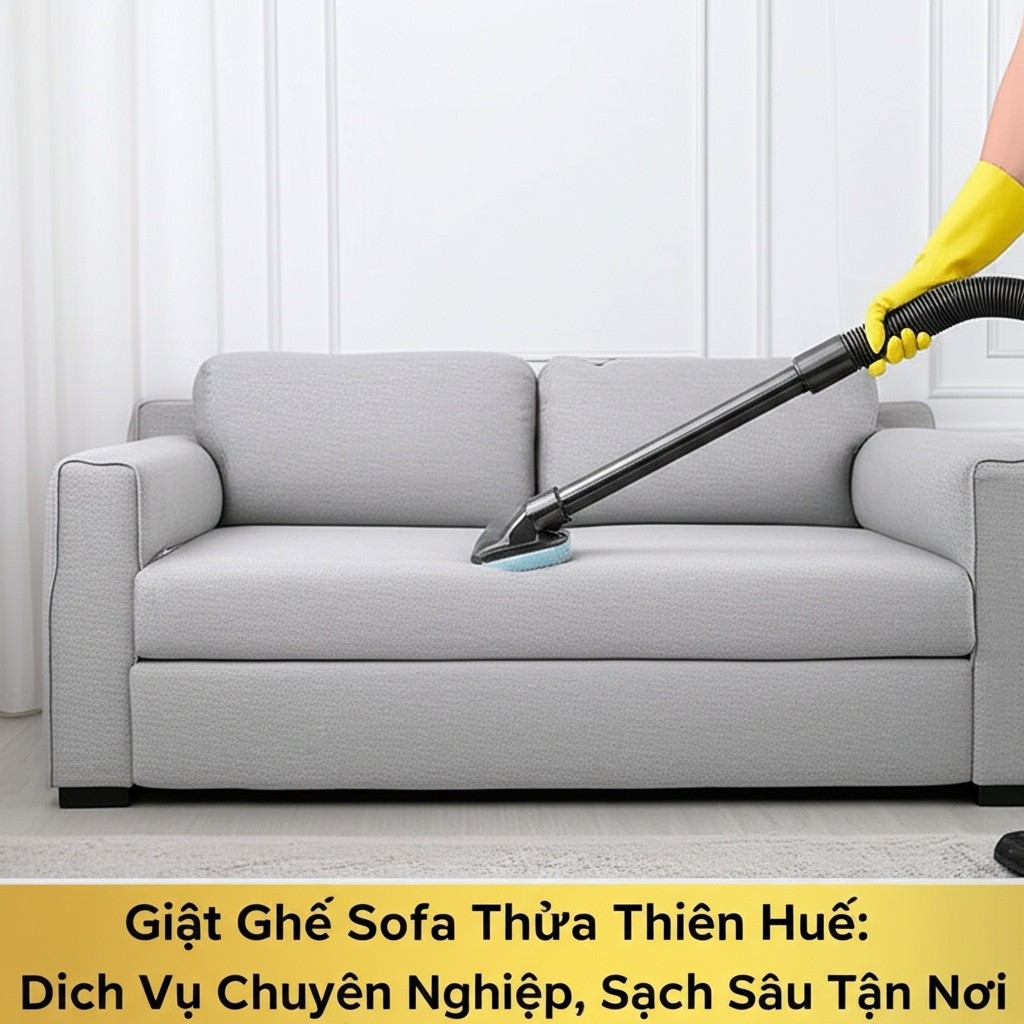 Hình minh họa cho bài viết: Giặt Ghế Sofa Thừa Thiên Huế: Dịch Vụ Chuyên Nghiệp, Sạch Sâu Tận Nơi