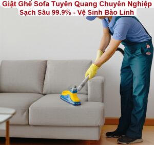 Giặt Ghế Sofa Tuyên Quang Chuyên Nghiệp, Sạch Sâu 99.9% – Vệ Sinh Bảo Linh