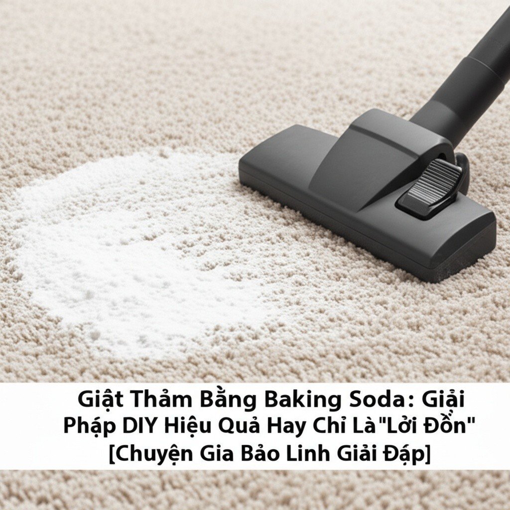 Hình minh họa cho bài viết: Giặt Thảm Bằng Baking Soda: Giải Pháp DIY Hiệu Quả Hay Chỉ Là 