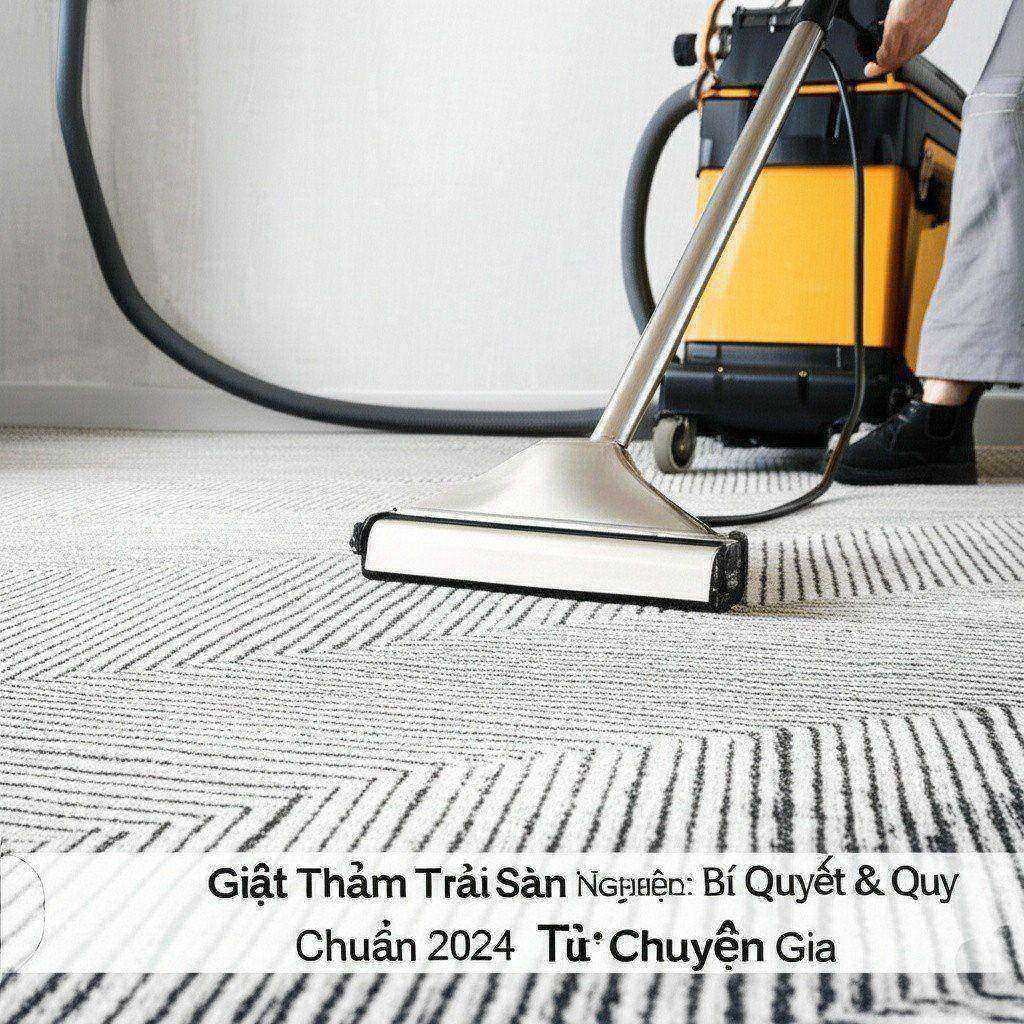 Hình minh họa cho bài viết: Giặt Thảm Trải Sàn Công Nghiệp: Bí Quyết & Quy Trình Chuẩn 2024 Từ Chuyên Gia