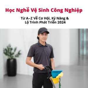 Học Nghề Vệ Sinh Công Nghiệp: Từ A-Z Về Cơ Hội, Kỹ Năng & Lộ Trình Phát Triển 2024