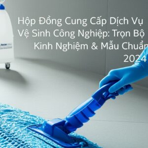 Hợp Đồng Cung Cấp Dịch Vụ Vệ Sinh Công Nghiệp: Trọn Bộ Kinh Nghiệm & Mẫu Chuẩn 2024